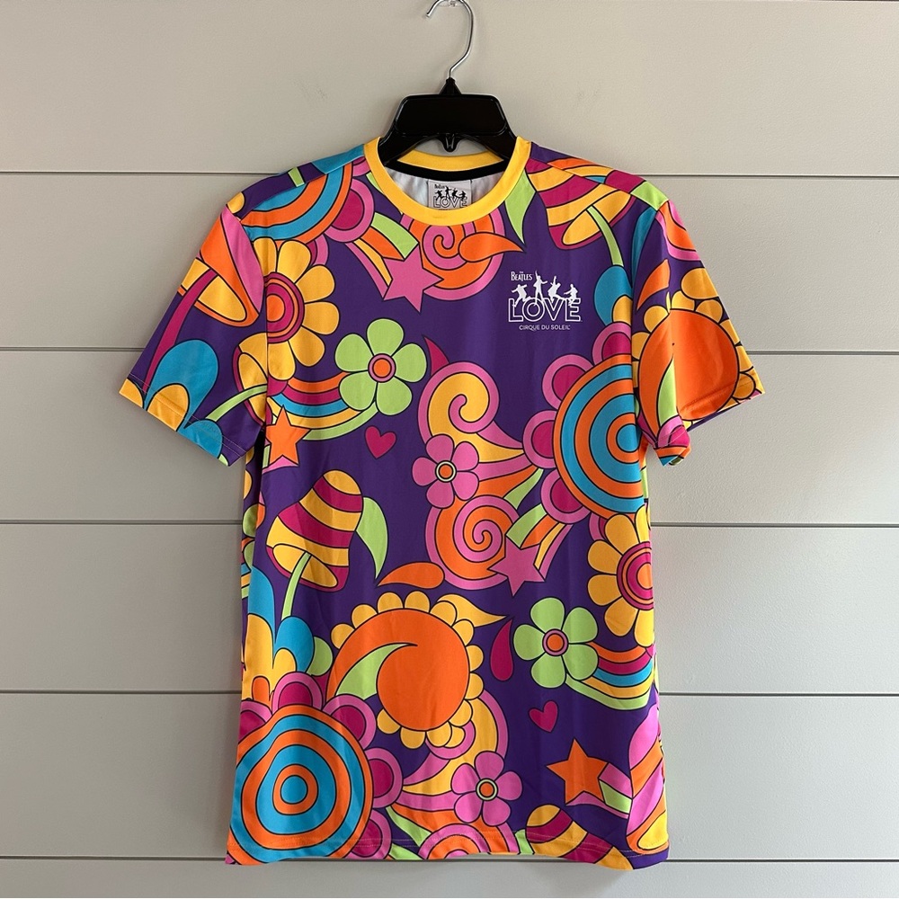 NWT The Beatles Love Cirque Du Soleil Tee Size Small